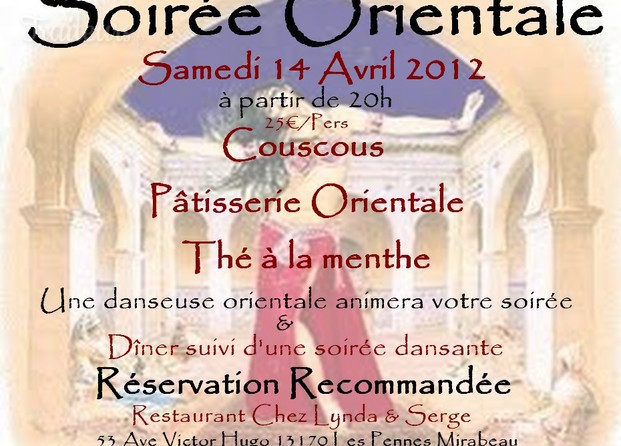 Soirée Orientale