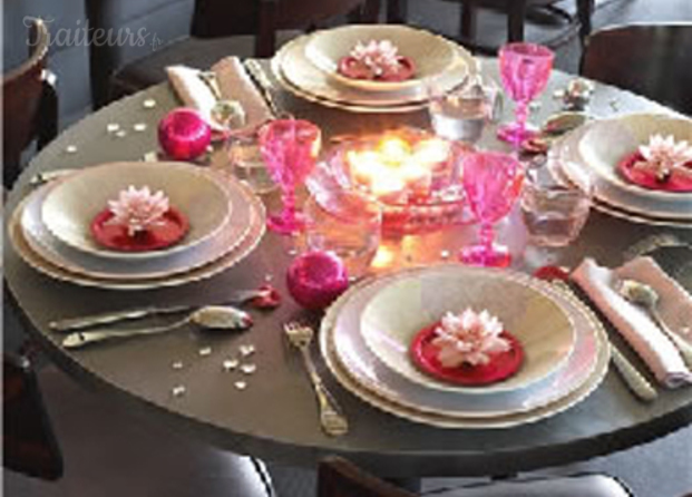 Table décorée