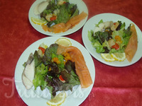 Assiette de saumon