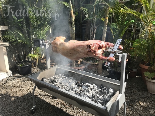 cochon à la broche