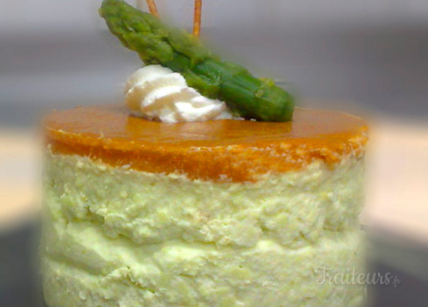 Bavarois d'asperges