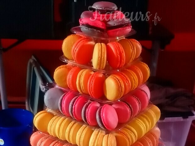 pyramide de macarons